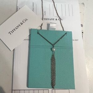 Tiffany and Co Elsa Perreti pearl tassel pendant-never worn